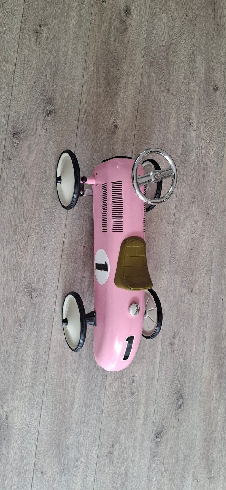 Roze Retro Loopauto voor Kinderen, Ophalen of Verzenden, Gebruikt