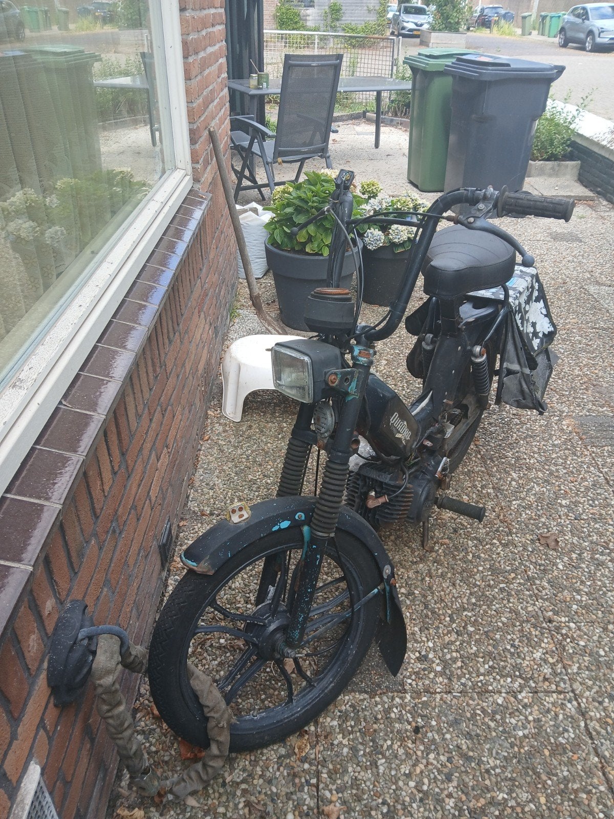 Tomos Snorfiets - Blauw Kenteken met een breuk of kortsluiti, Fietsen en Brommers, Snorfietsen en Snorscooters, Gebruikt, Tomos