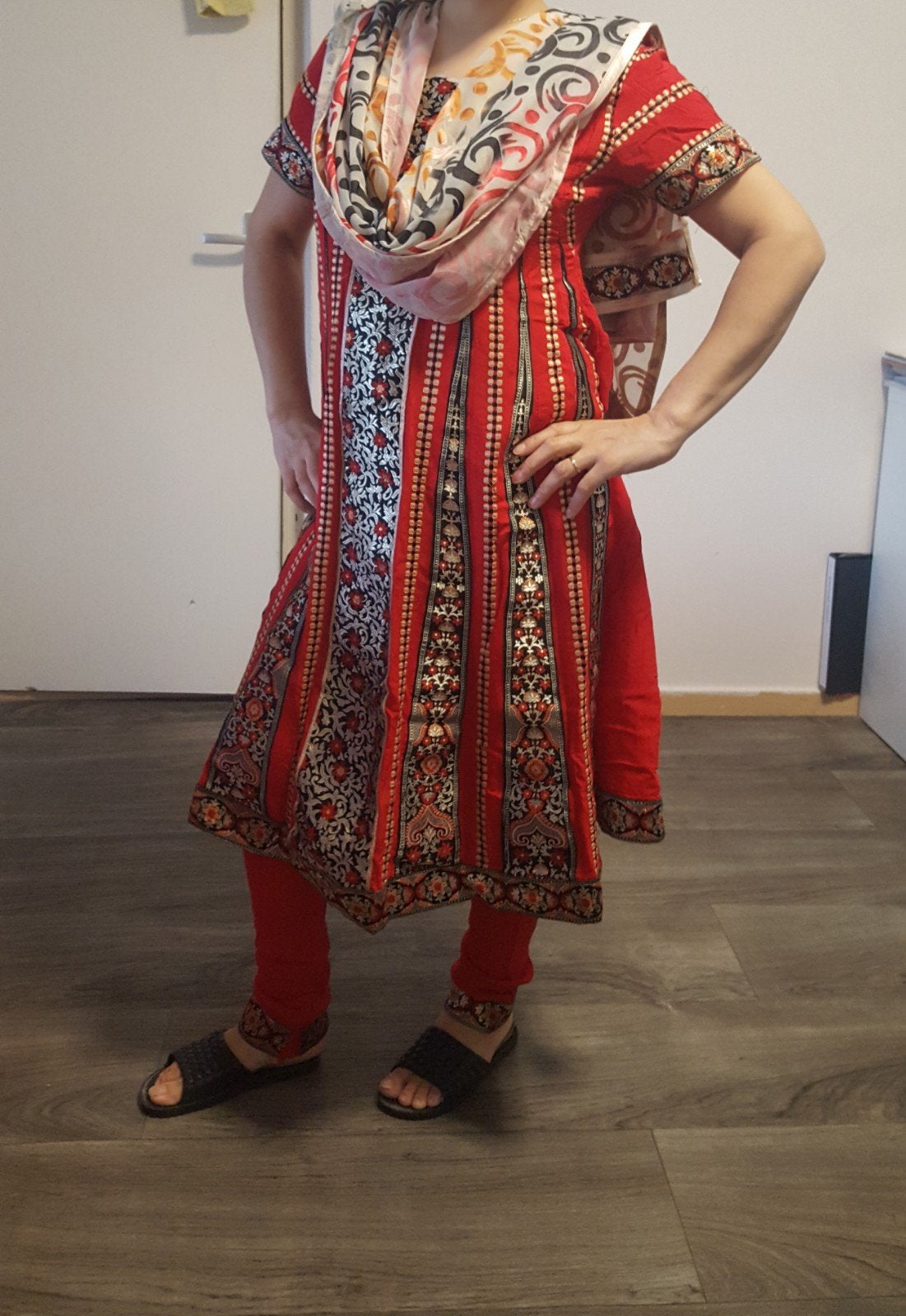 Dames India styel kleren maat 40, Kleding | Dames, Gelegenheidskleding, Ophalen of Verzenden, Zo goed als nieuw, Maat 38/40 (M)