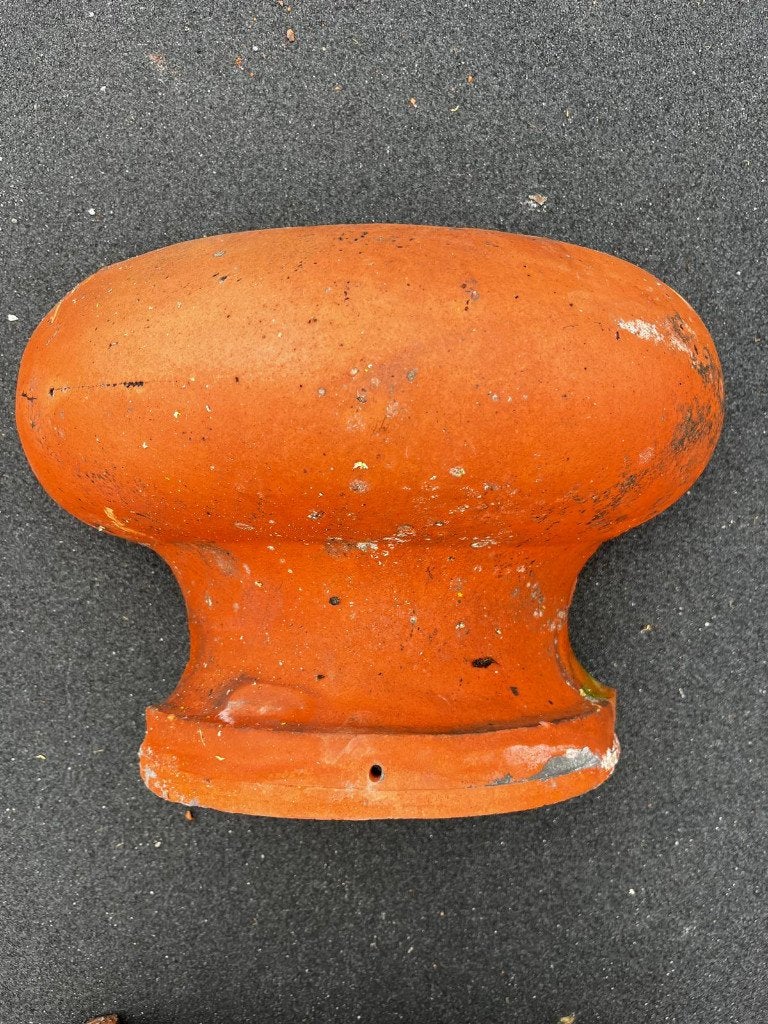 Originele ballonvorsten Gebr. Oppel ca. 1950, Doe-het-zelf en Verbouw, Dakpannen en Dakbedekking, Ophalen, Gebruikt, Steen of Klei