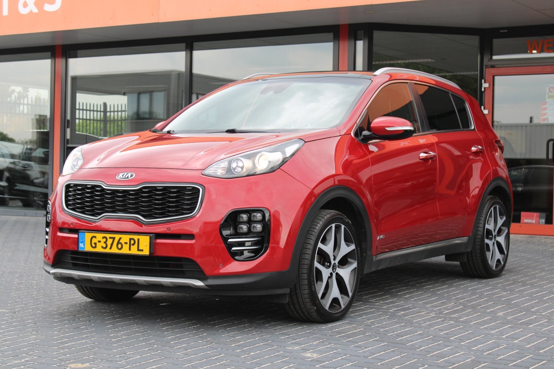 Kia Sportage 1.6 T-GDI 4WD GT-Line Automaat, Panorama, Camer, Gebruikt, 4 cilinders, Leder, Bedrijf