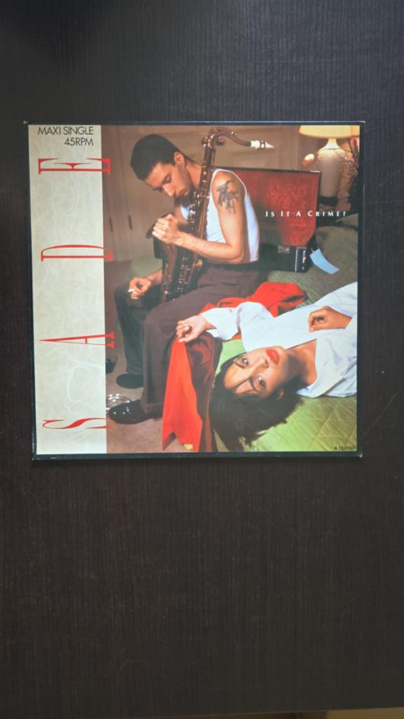 Sade - Is It A Crime?, Cd's en Dvd's, Vinyl | Rock, Gebruikt, 12 inch, Ophalen of Verzenden