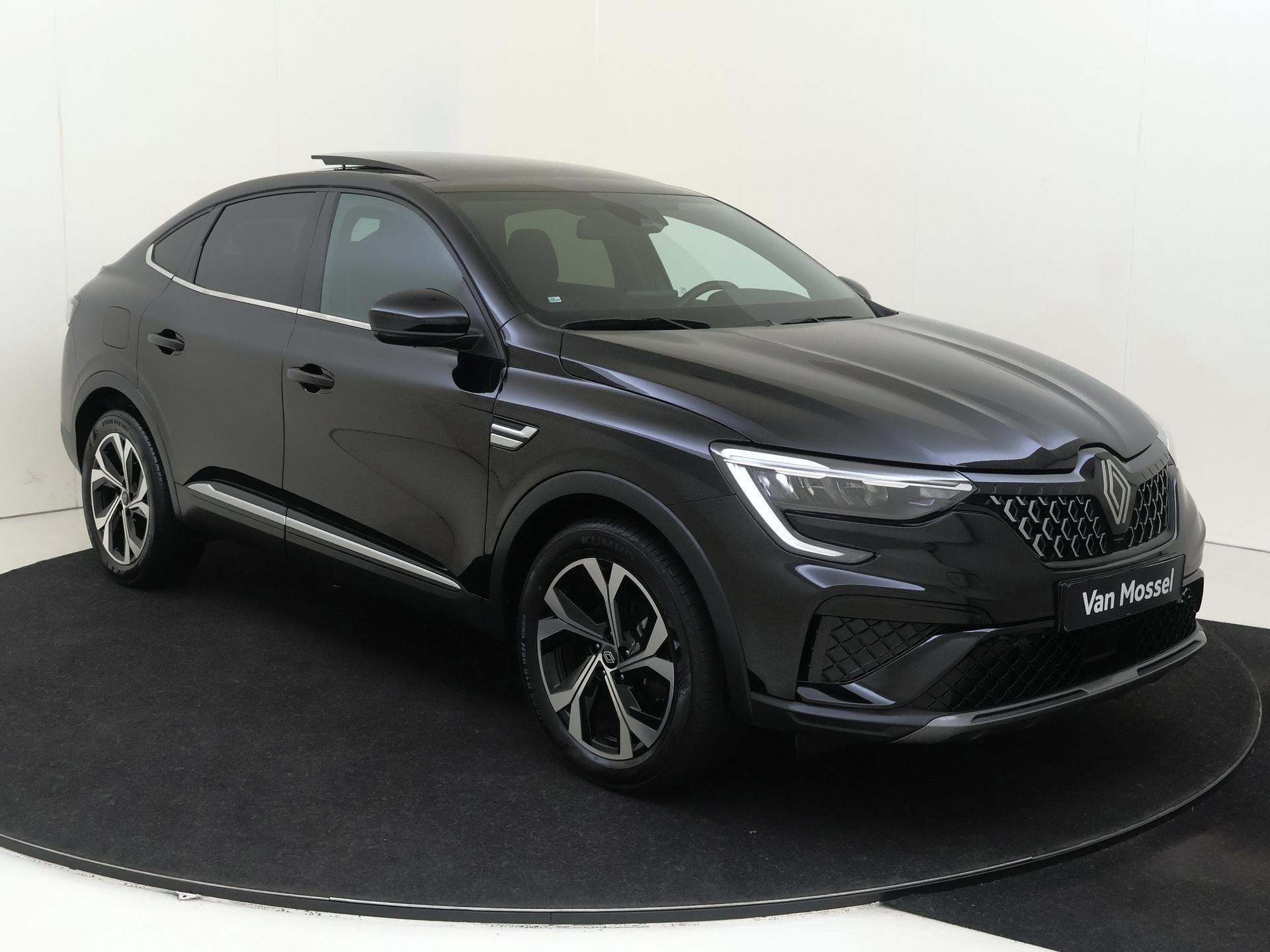 Renault Arkana 1.6 E-Tech full hybrid 145 PK techno Automaat, Auto's, Renault, Arkana, Gebruikt, Euro 6, Zwart