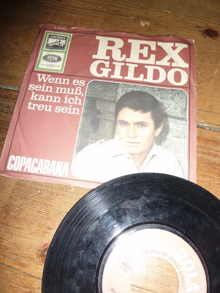 REX GILDO wenn es sein muss kann ich treu sein 1965, Cd's en Dvd's, Vinyl Singles, Gebruikt, Pop, Ophalen of Verzenden