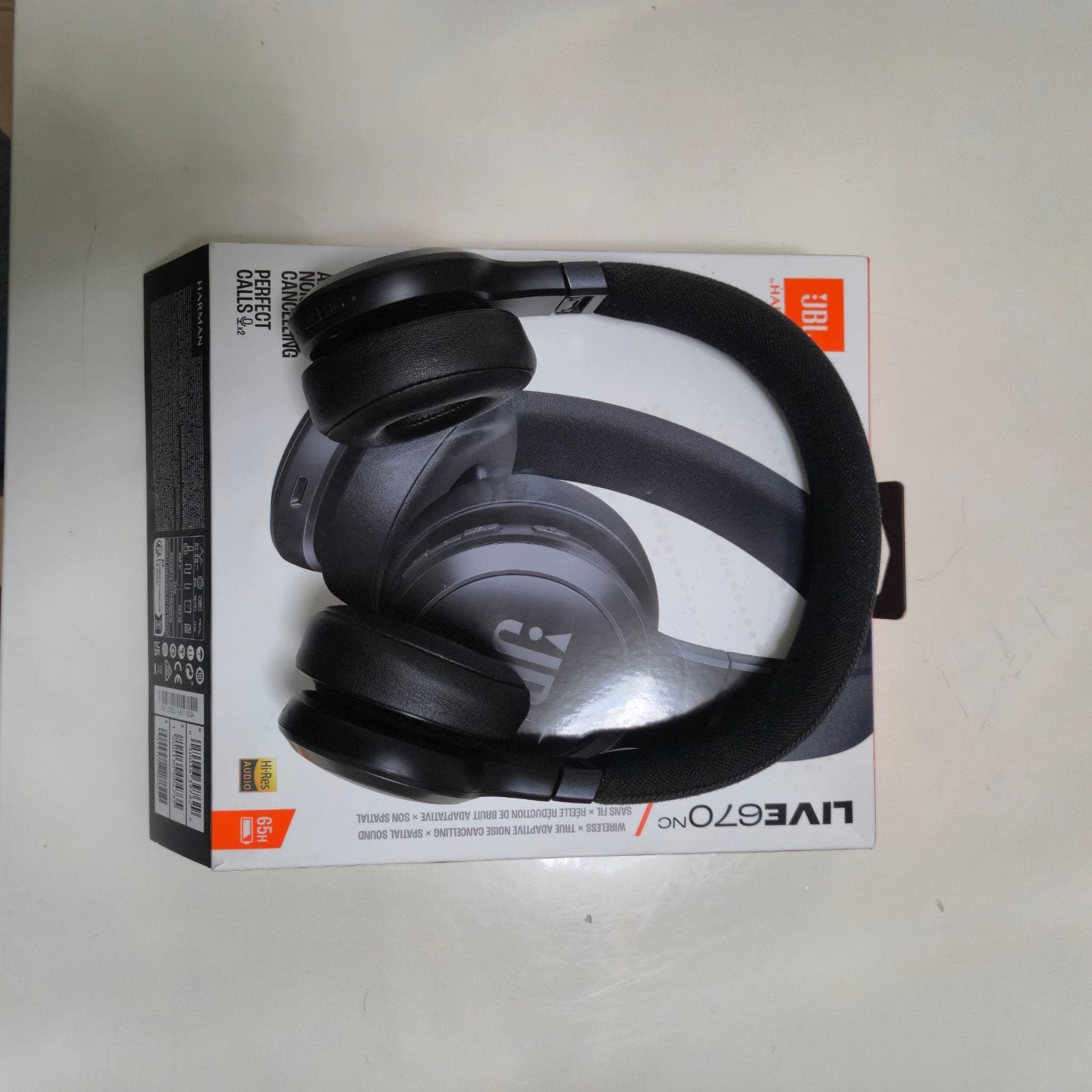 Jbl 670nc live bluethoot nauwelijks gebruikt, Computers en Software, Headsets, JBL, Gaming headset, On-ear, Ophalen of Verzenden