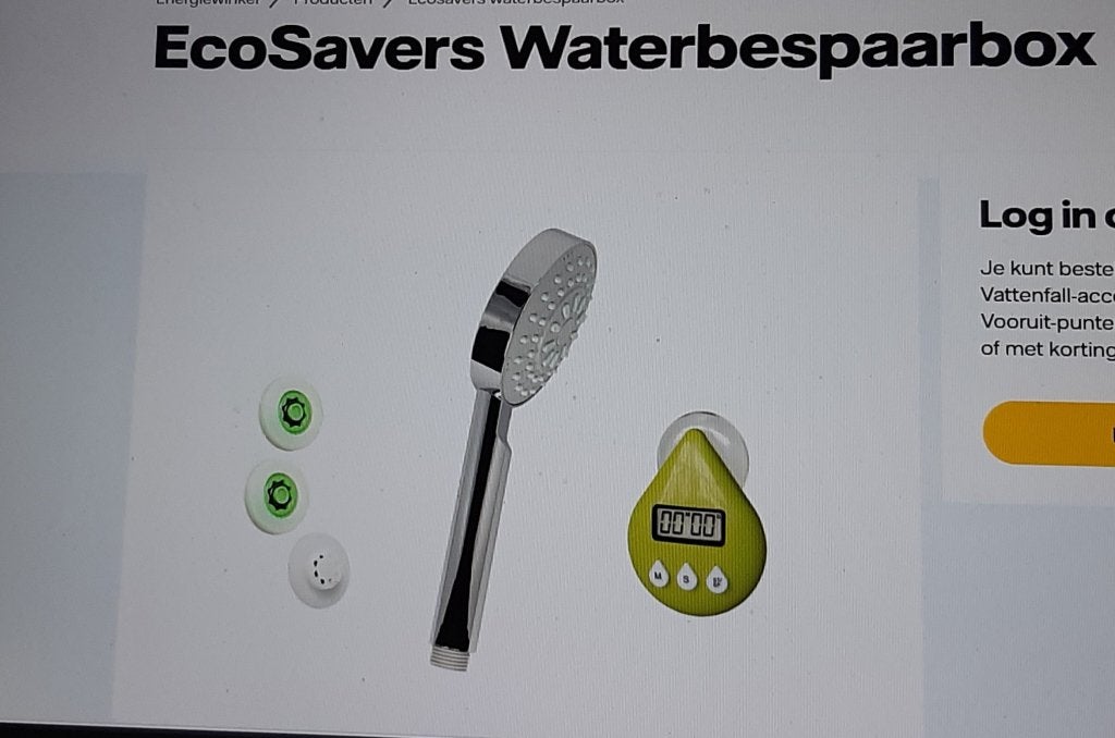 NIEUWE ENERGIE ZUINIGE CHROME REGEN DOUCHE KOP SPROEIER., Ophalen of Verzenden, Nieuw, Overige kleuren, Overige typen