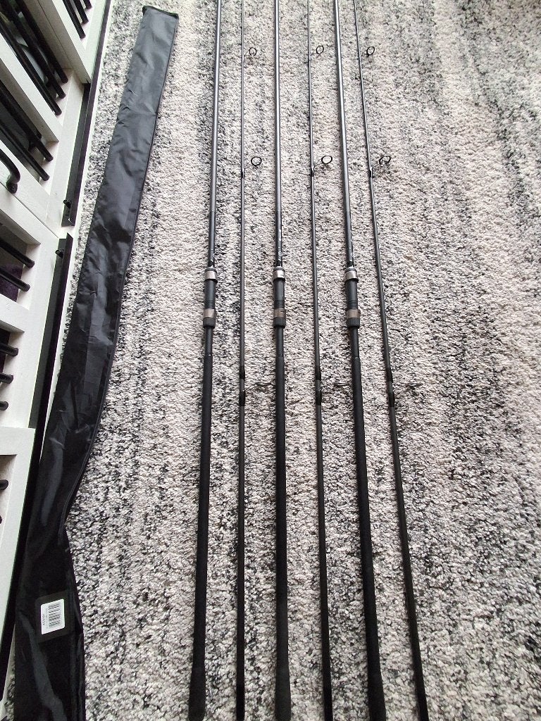 aangeb 3 x  nieuw SHIMANO  TX 1 a  Carp - 12 ft - 2,75 lb, Ophalen, Nieuw, Werphengel