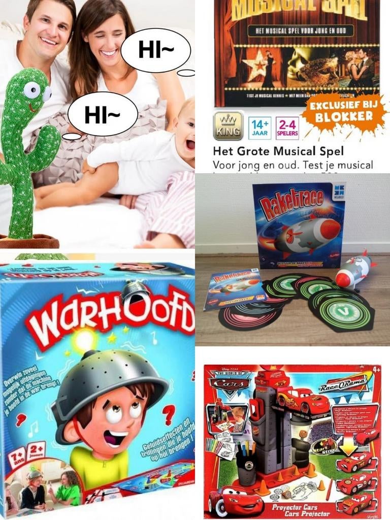 Diverse leuke spelletjes voor kleine en grote kinderen nieuw, Ophalen of Verzenden, Nieuw, Jongen of Meisje