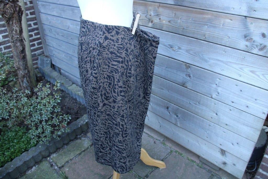 Rok bruin/ zwart Purdey Sey Studio mt 44 Vaste prijs, Kleding | Dames, Rokken, Sey Studio, Zwart, Maat 42/44 (L), Ophalen of Verzenden