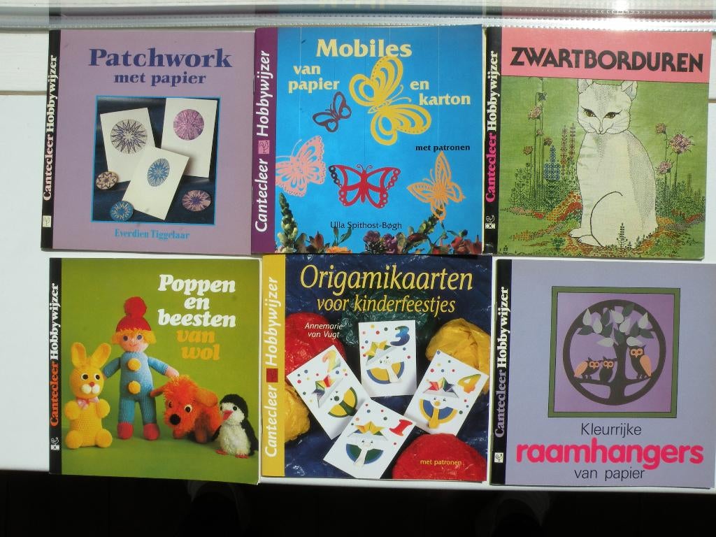 6 boekjes Cantecleer Hobbywijzer. Mobiles raamhangers enz., Ophalen of Verzenden, Nieuw, Overige onderwerpen