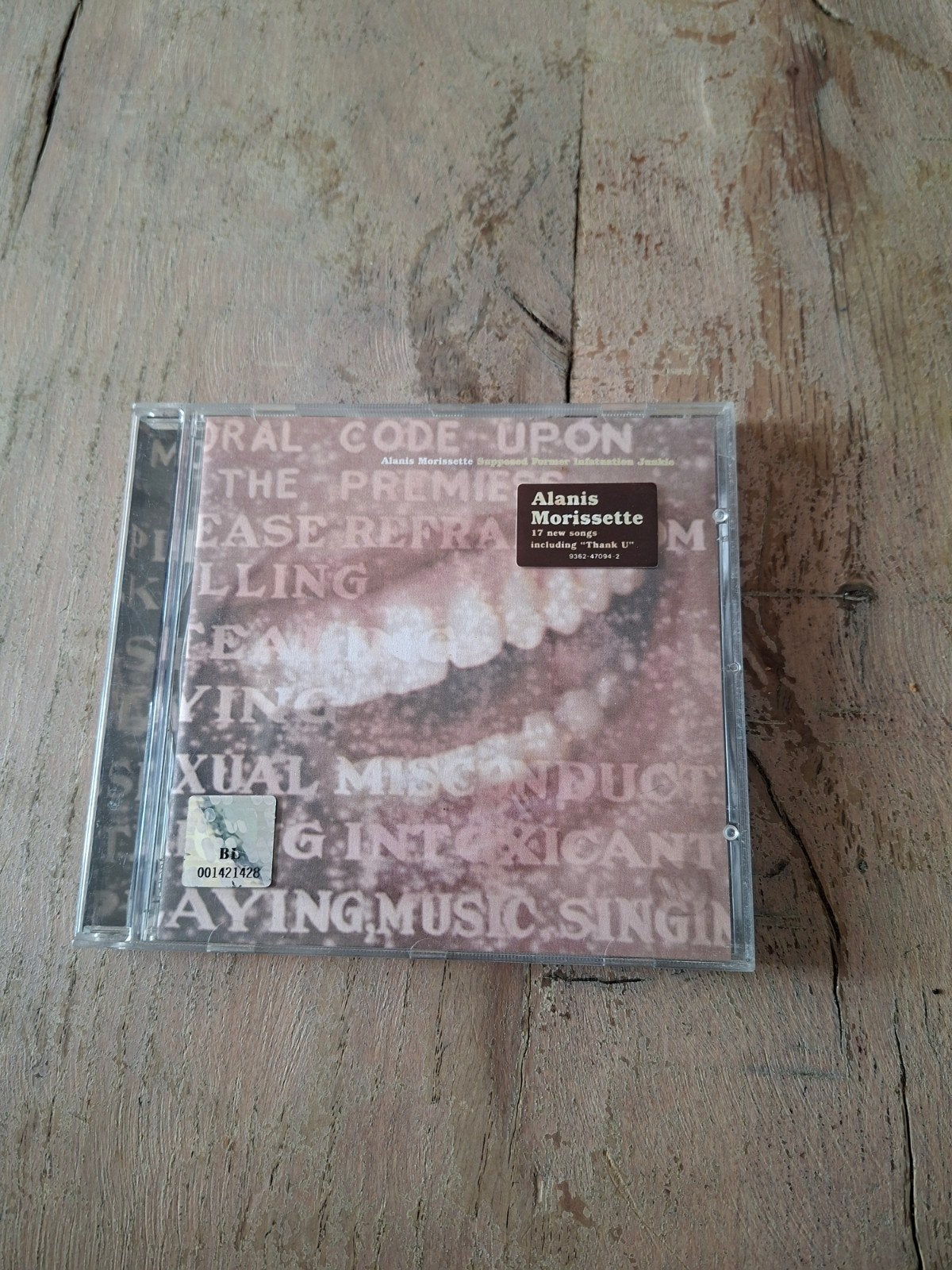 Alanis Morissette - Supposed Former Infatuation Junkie CD, Gebruikt, Met bonustracks, Pop, Ophalen of Verzenden