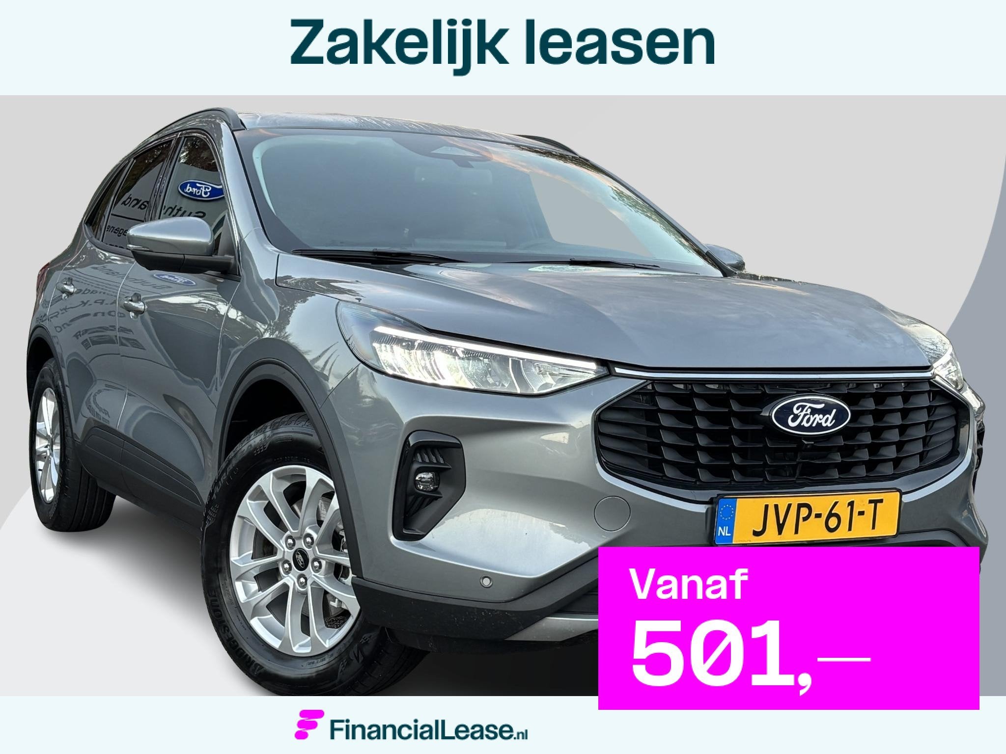 Ford Kuga 2.5 PHEV Titanium | Wegklapbare trekhaak (elektris, Gebruikt, Euro 6, 4 cilinders, Bedrijf