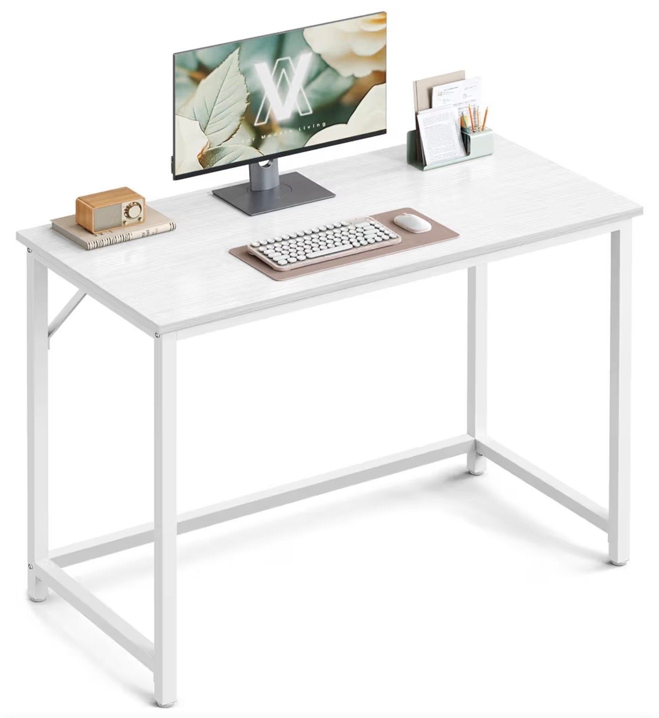 VASAGLE Computerbureau 160x60x76cm, Huis en Inrichting, Bureaus, Nieuw, Computerbureau, Overige merken, Modern, Spaanplaat of MDF