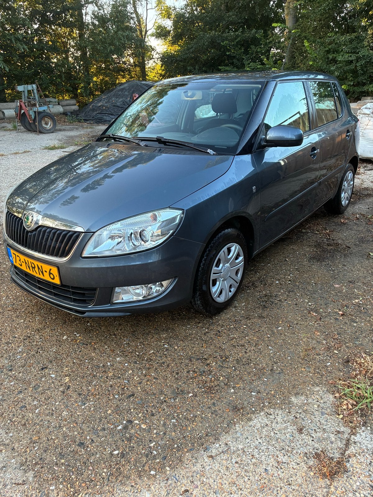 Skoda Fabia 1.2 TSI 63KW 2010 Grijs, Voorwielaandrijving, 40 €/maand, 4 cilinders, Handgeschakeld