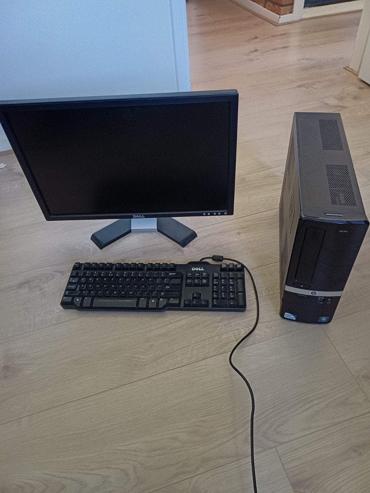 computer met beeldscherm, Ophalen, Gebruikt, Met monitor, HP