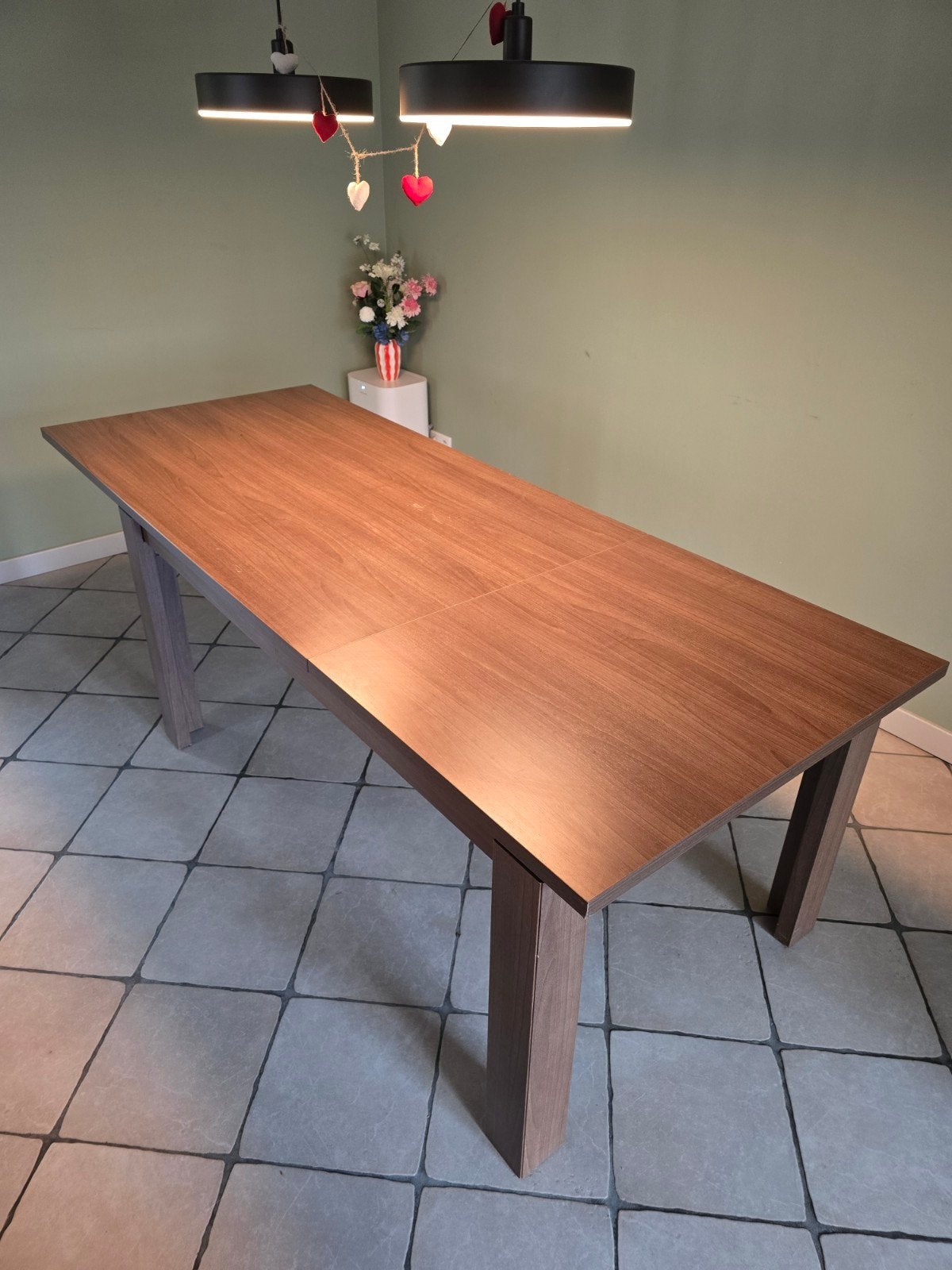 Uitschuifbare eettafel. 4-6 personen, Ophalen, Gebruikt, 200 cm of meer, 50 tot 100 cm