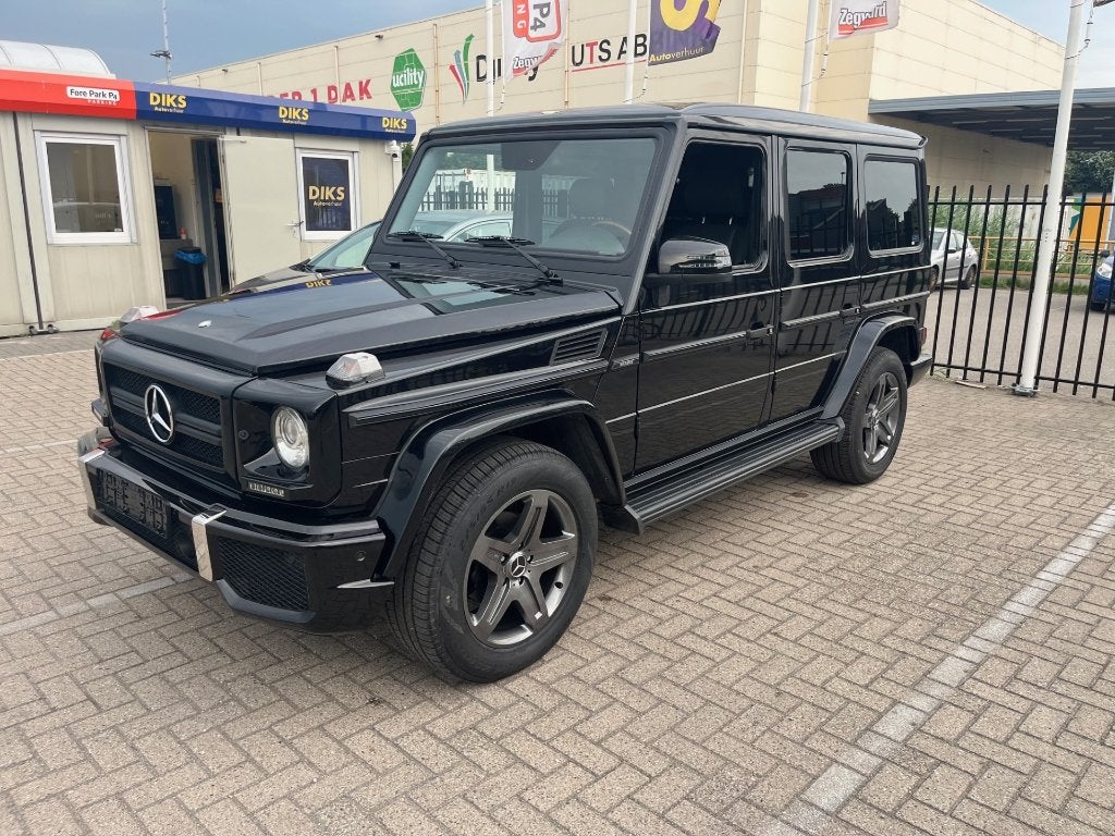 Mercedes G-klasse G500 Youngtimer 2008 btw auto, Auto's, Automaat, G-Klasse, Zwart, Bedrijf