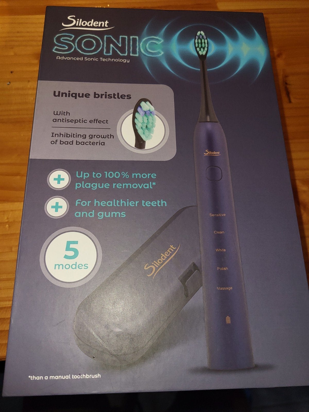 Silodent Sonic Elektrische Tandenborstel - Nieuw in doos, Ophalen of Verzenden, Nieuw, Mondverzorging