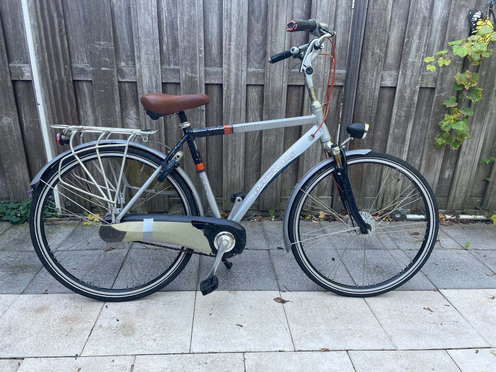Batavus 28 inch herenfiets framemaat 53, Fietsen en Brommers, Ophalen, Gebruikt, Versnellingen, Batavus