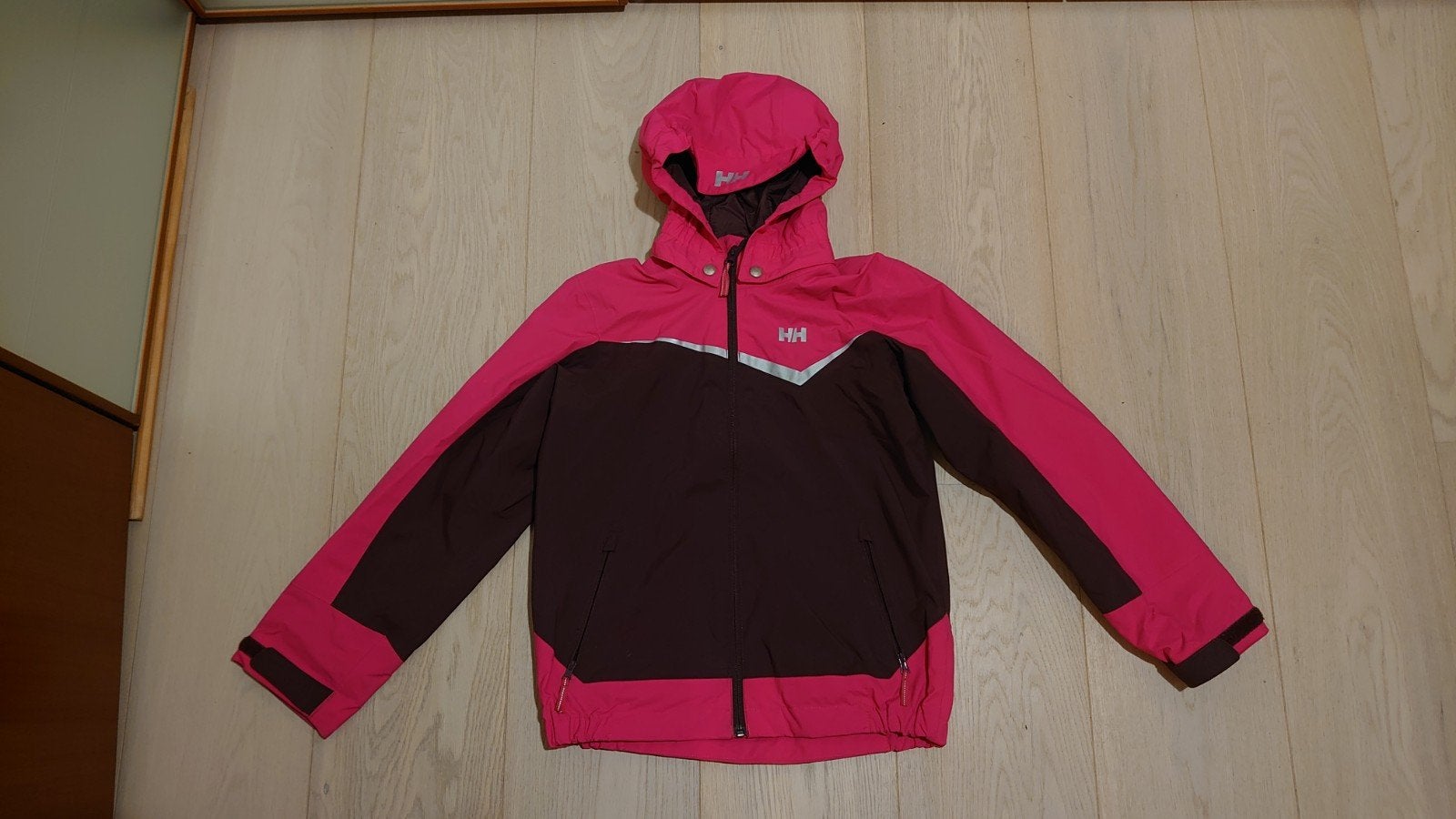 Helly Hansen meisjes regen jas 134/9, Ophalen of Verzenden, Zo goed als nieuw, Meisje, Jas