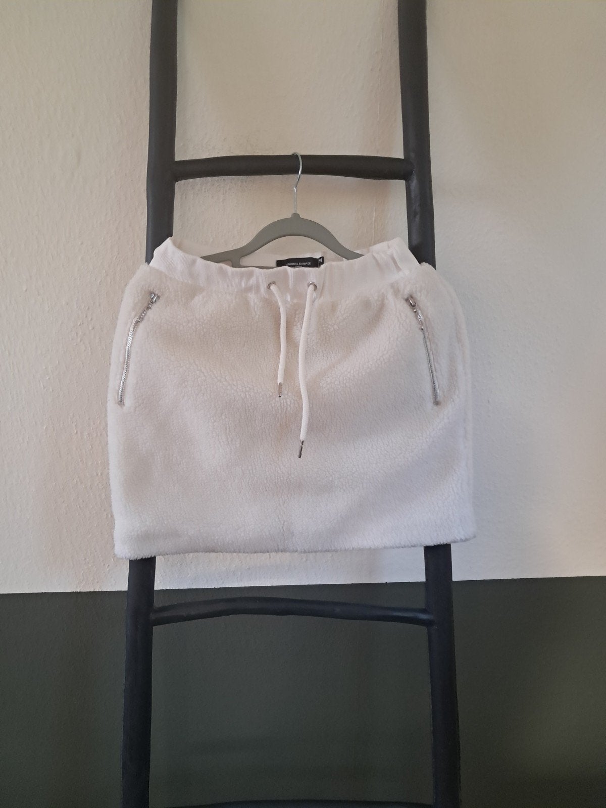 Teddystof rokje mt M 🛍, Kleding | Dames, Rokken, Maat 38/40 (M), Overige kleuren, Verzenden, Zo goed als nieuw