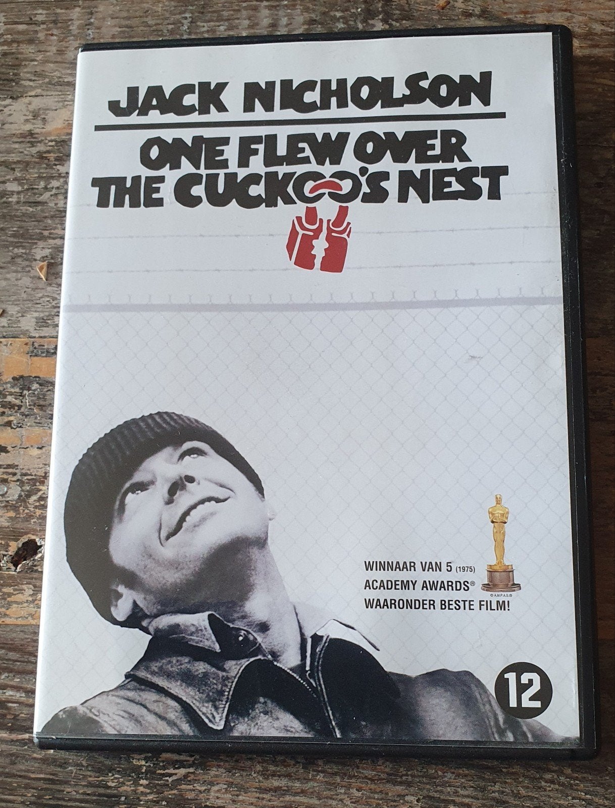 One Flew Over the Cuckoo's Nest DVD - Jack Nicholson, Vanaf 12 jaar, Ophalen of Verzenden, Gebruikt