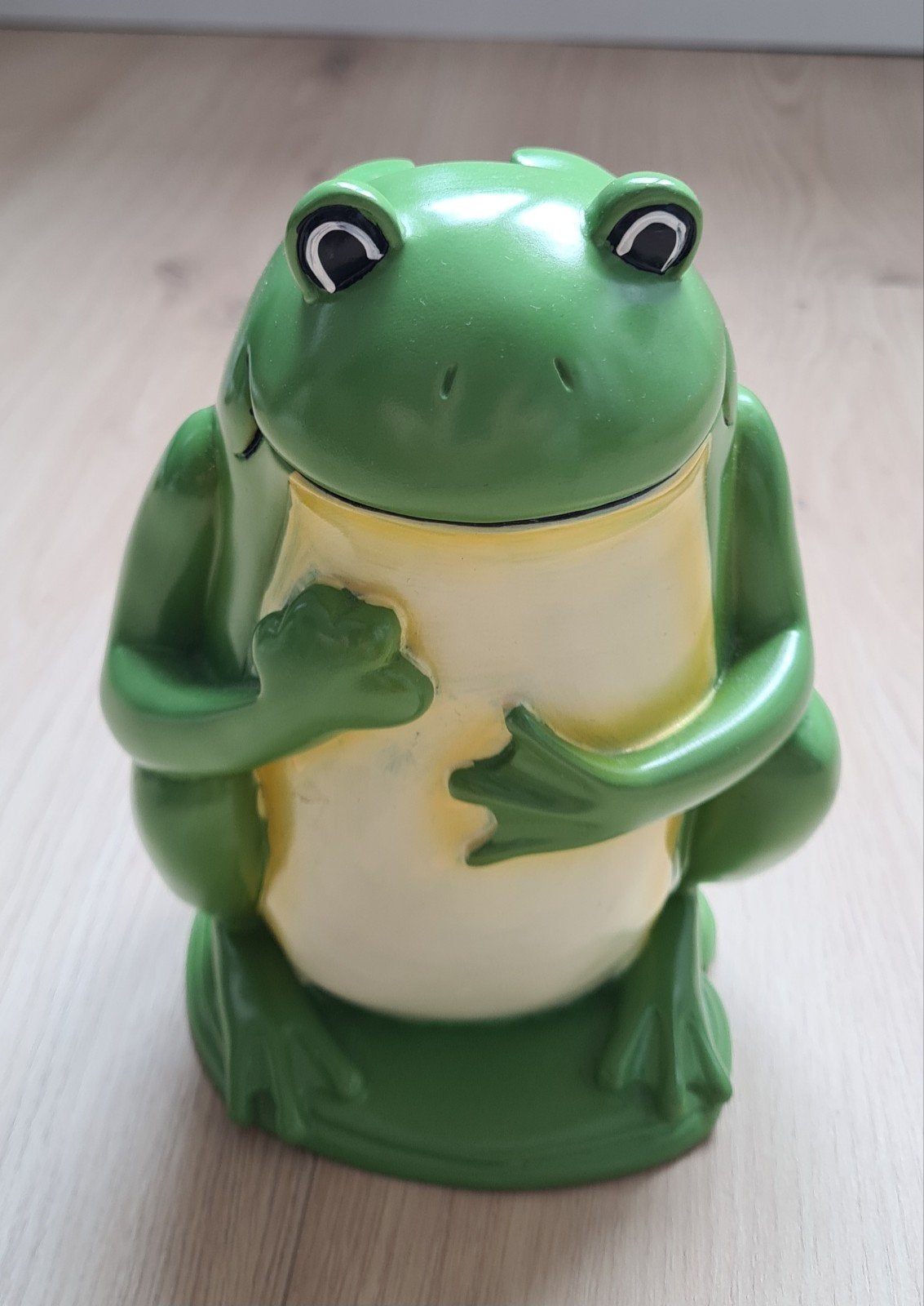 wc borstelhouder kikker, Ophalen of Verzenden, Zo goed als nieuw, Groen