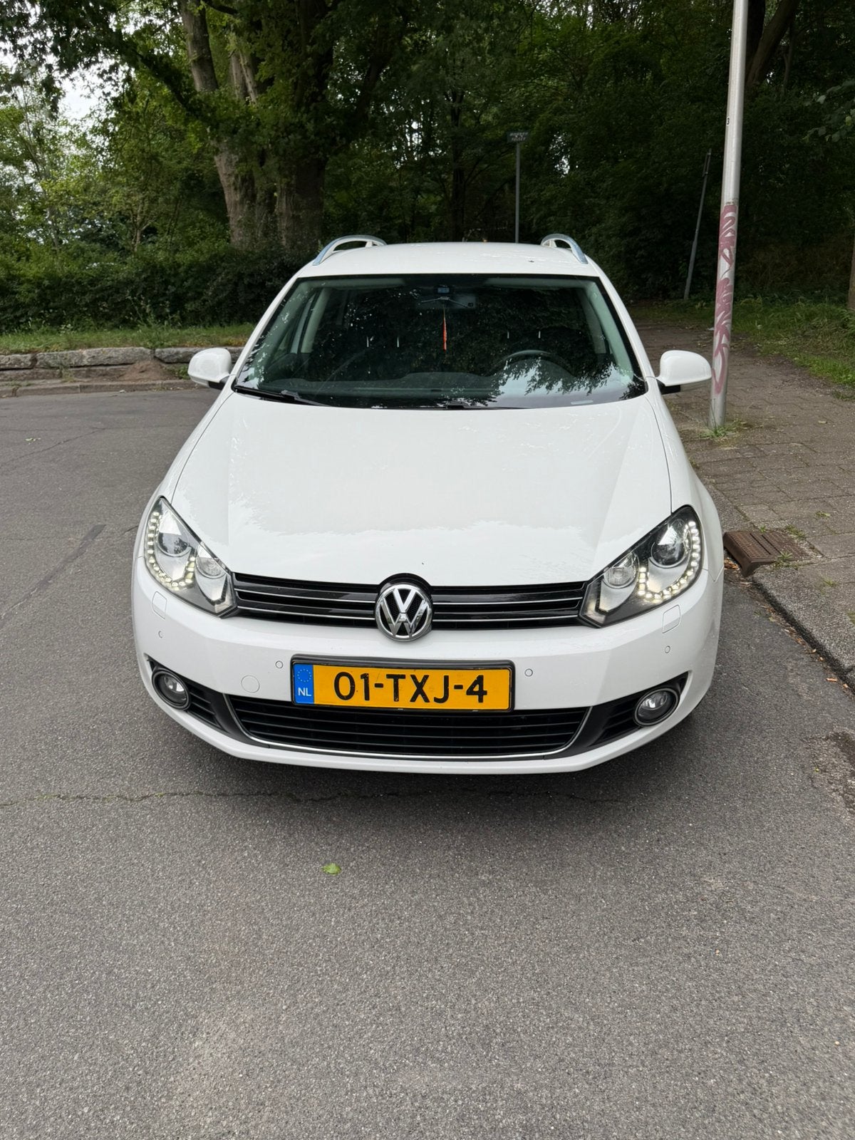 Volkswagen Golf 1.4 TSI 90KW Variant Dsg7 2012 Wit, Auto's, Volkswagen, Stof, Zwart, 4 cilinders, Origineel Nederlands