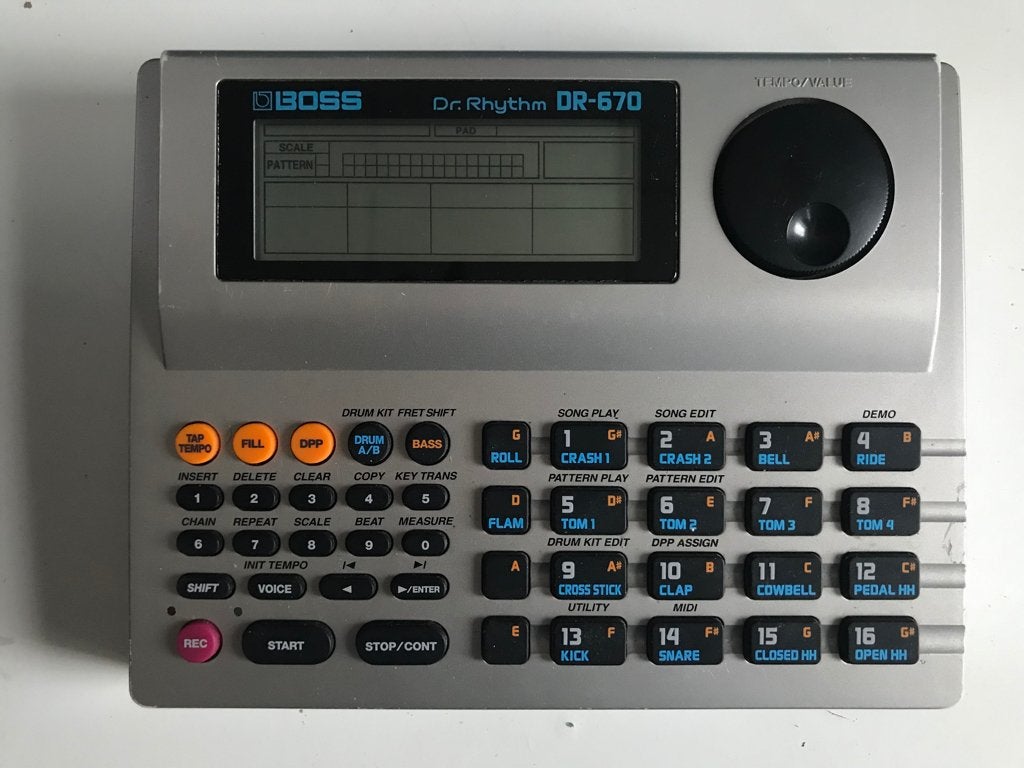 BOSS DR. RHYTHM DR-670, Muziek en Instrumenten, Ophalen of Verzenden, Gebruikt, Boss
