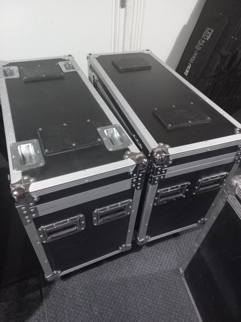 Dap flightcase voor 2 x showtec indigo 4500/4600 2 stuks, Ophalen, Gebruikt, Overige instrumenten, Flightcase
