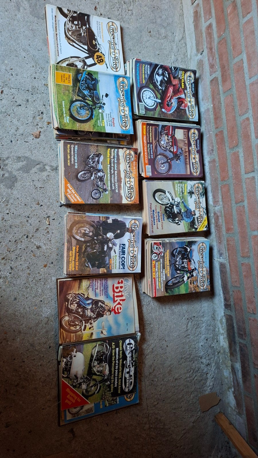 150 Classic bike magazine vanaf nr 1 1978 tot 1992, Ophalen of Verzenden, Zo goed als nieuw