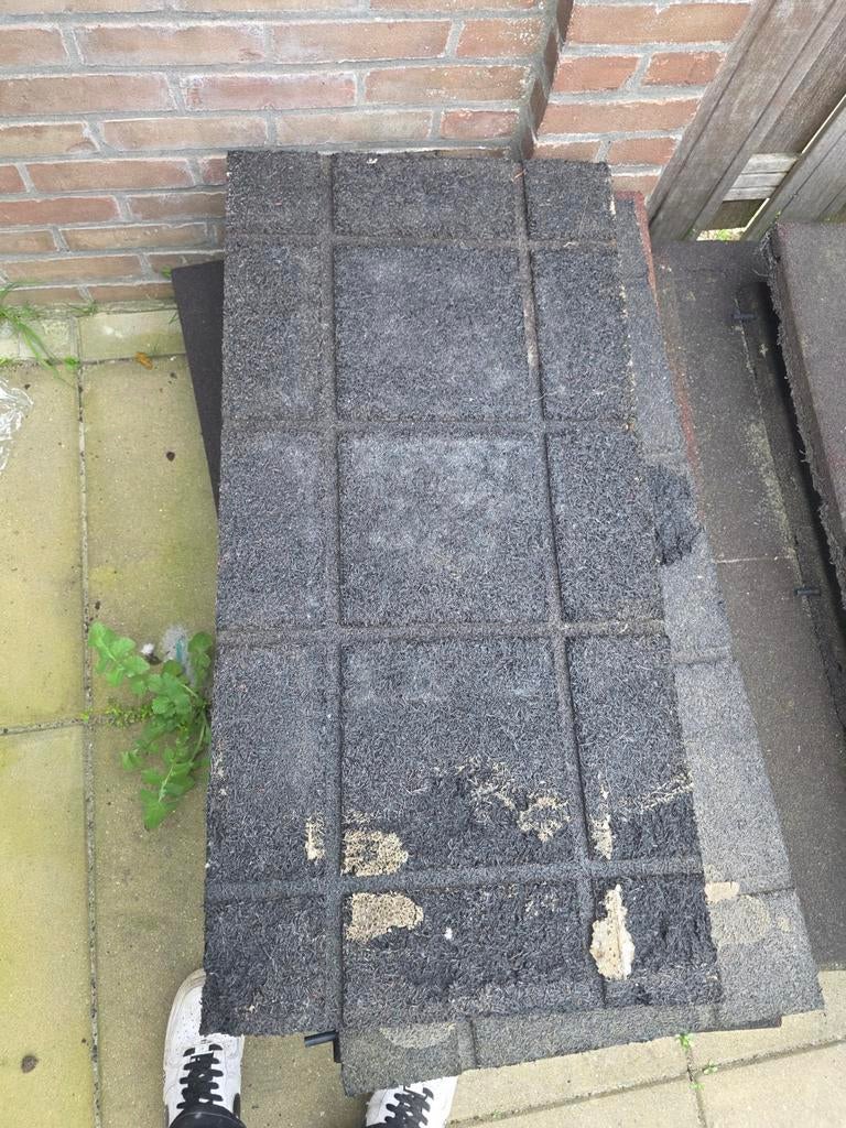 Rubberen tegels, Ophalen of Verzenden