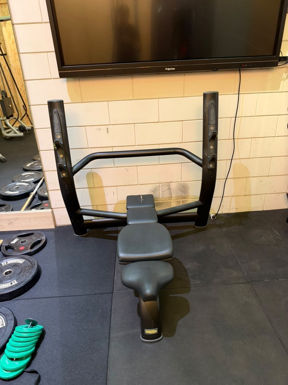 Technogym Benchpress - Professionele Krachtbank, Sport en Fitness, Technogym, Borst, Ophalen of Verzenden, Technogym