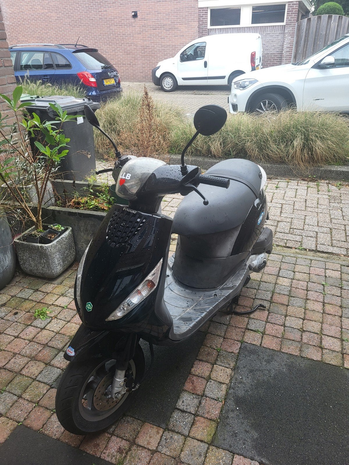 Piaggio Zip 2000 Scooter - Zwart, Fietsen en Brommers, Gebruikt, Maximaal 45 km/u, Zip, Ophalen of Verzenden