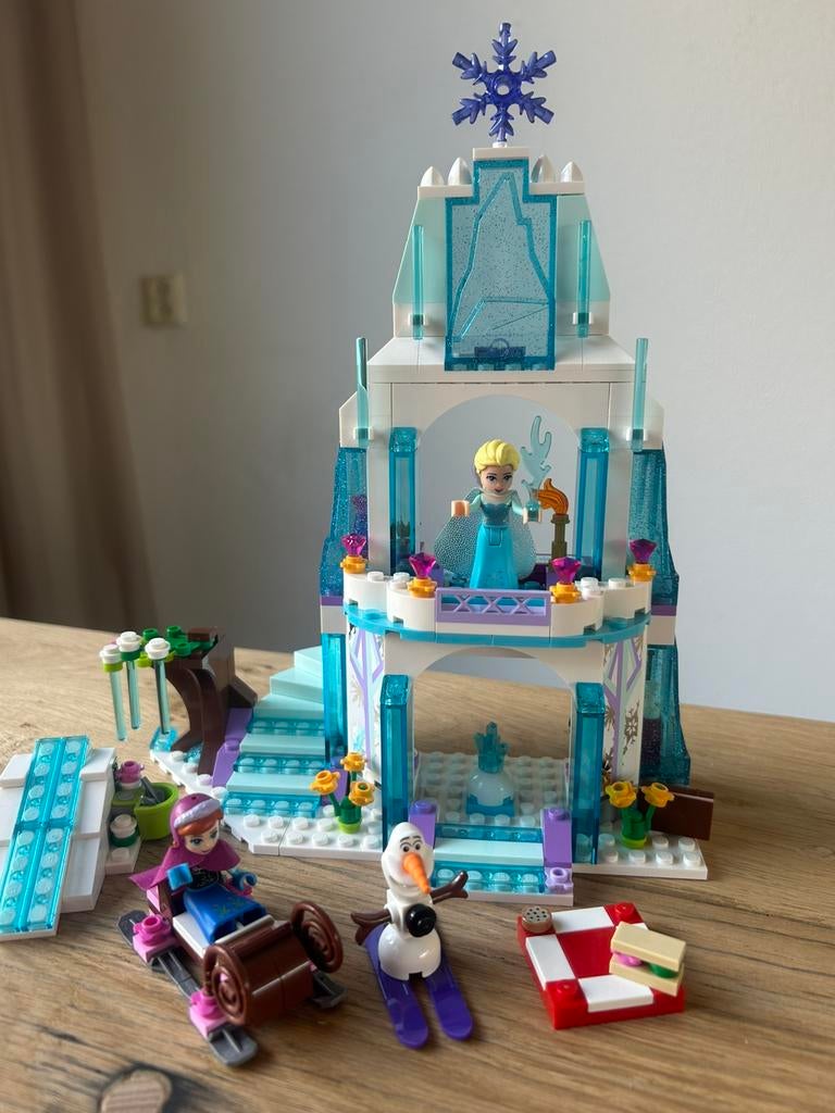 Lego Frozen kasteel 41062, Gebruikt, Lego, Ophalen of Verzenden, Complete set