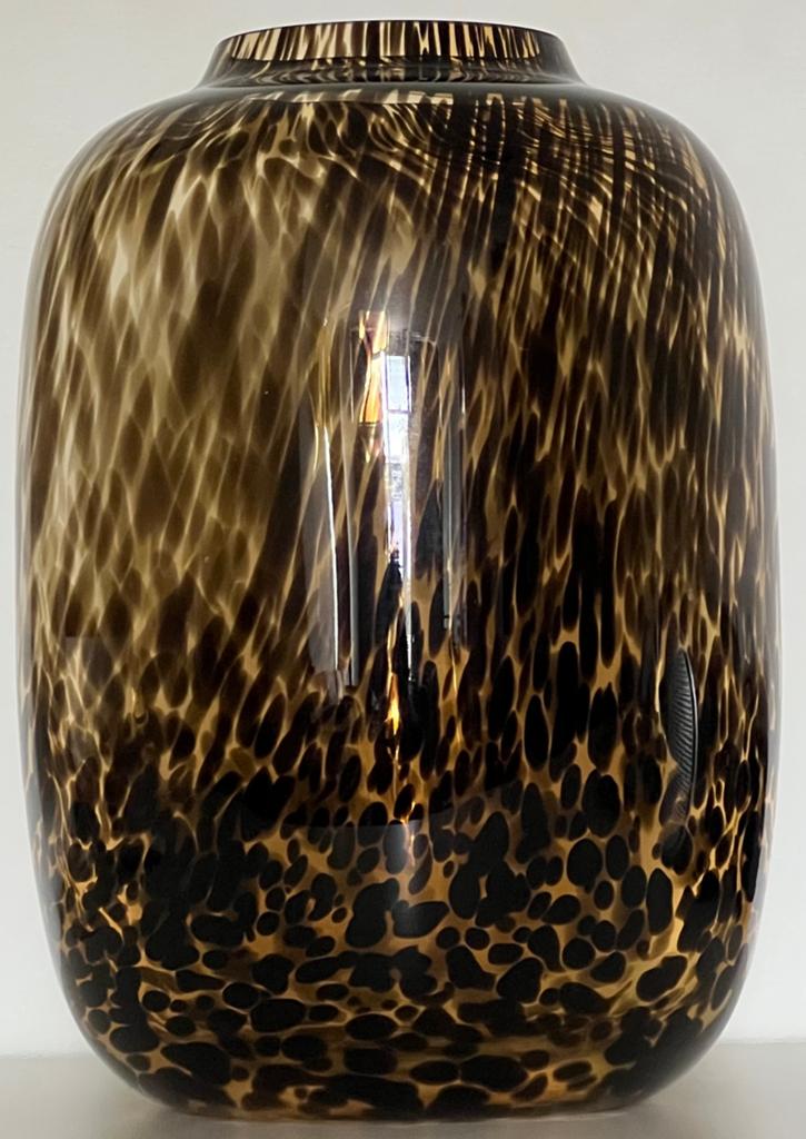 Cheetah vaas, Ophalen, Nieuw, Glas