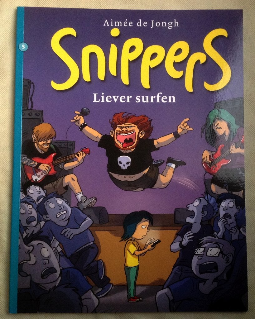 Snippers 5 Liever Surfen Aimee de Jongh, Eén stripboek, Verzenden, Gelezen, Aimee de Jongh