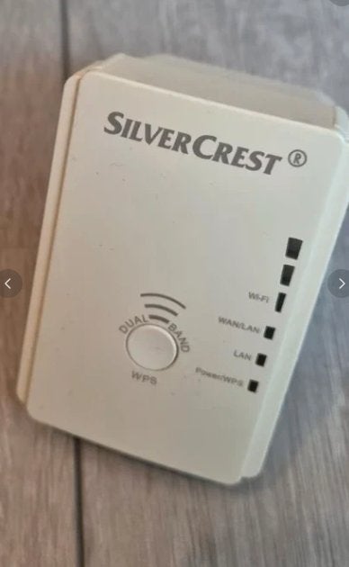 SilverCrest SWV 733 A2 WiFi Range Extender AC Dual Band, Ophalen of Verzenden, Gebruikt
