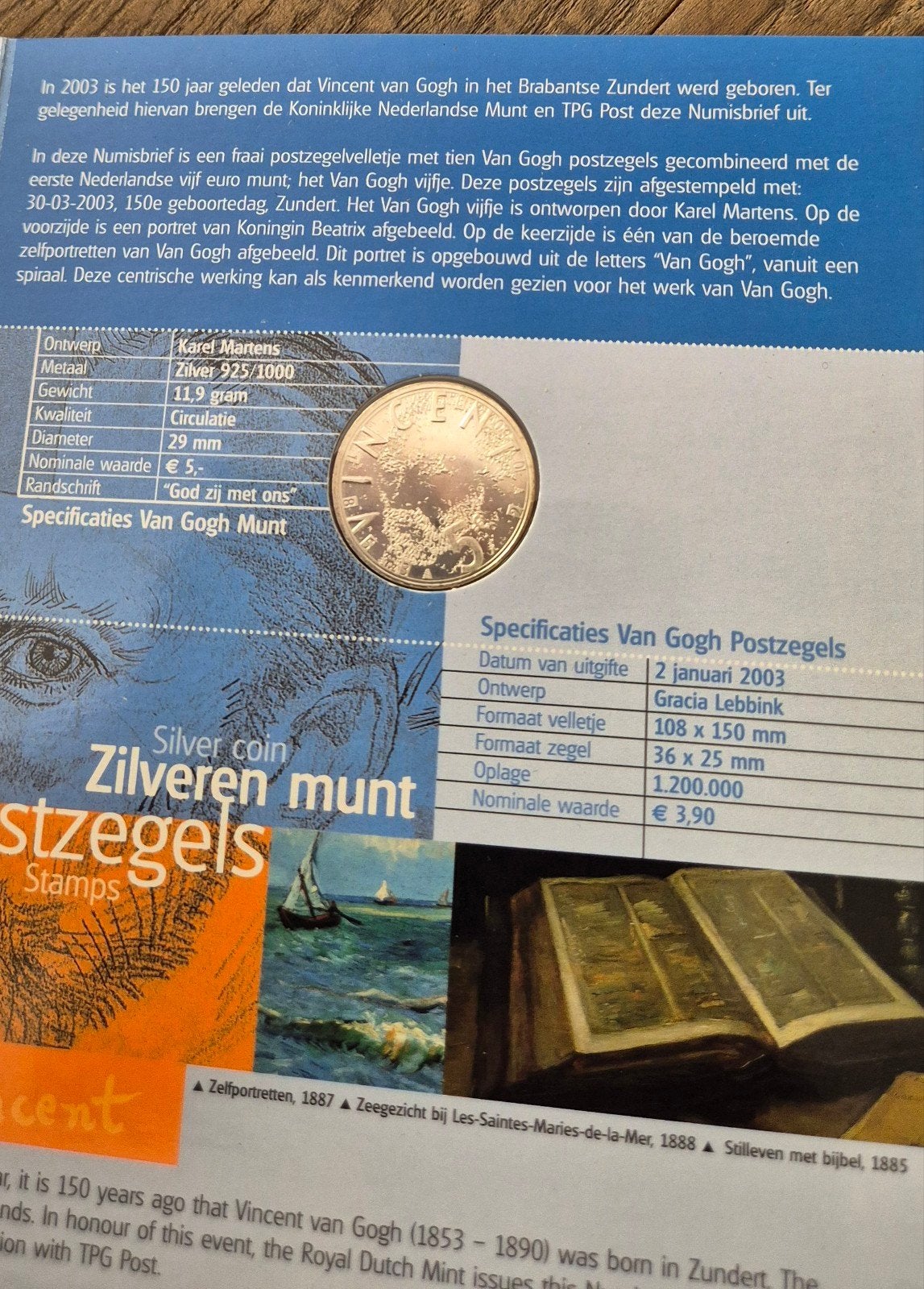 Zilveren 5 euro munt, Postzegels en Munten, Munten | Nederland, Koningin Beatrix, Zilver, Euro's, Ophalen of Verzenden