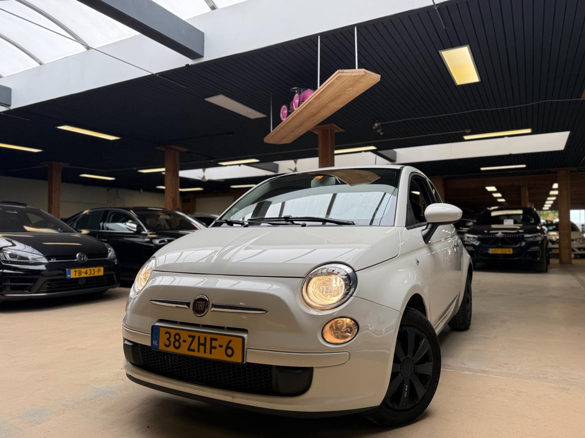 Fiat 500 0.9 TwinAir Pop NL Auto NAP NWE APK Airco Weinig KM, Auto's, Fiat, Voorwielaandrijving, Euro 5, 86 pk, Gebruikt