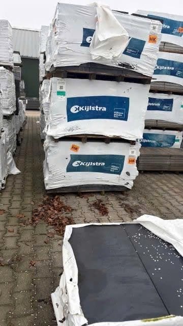 H20 comfort square 40x80x5 black, Ophalen of Verzenden, Beton, 10 m² of meer, Klinkers