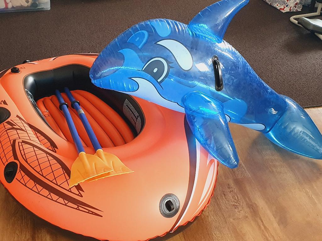 NIEUWE RUBBER BOOT / MET DOLFIJN, Ophalen, Nieuw
