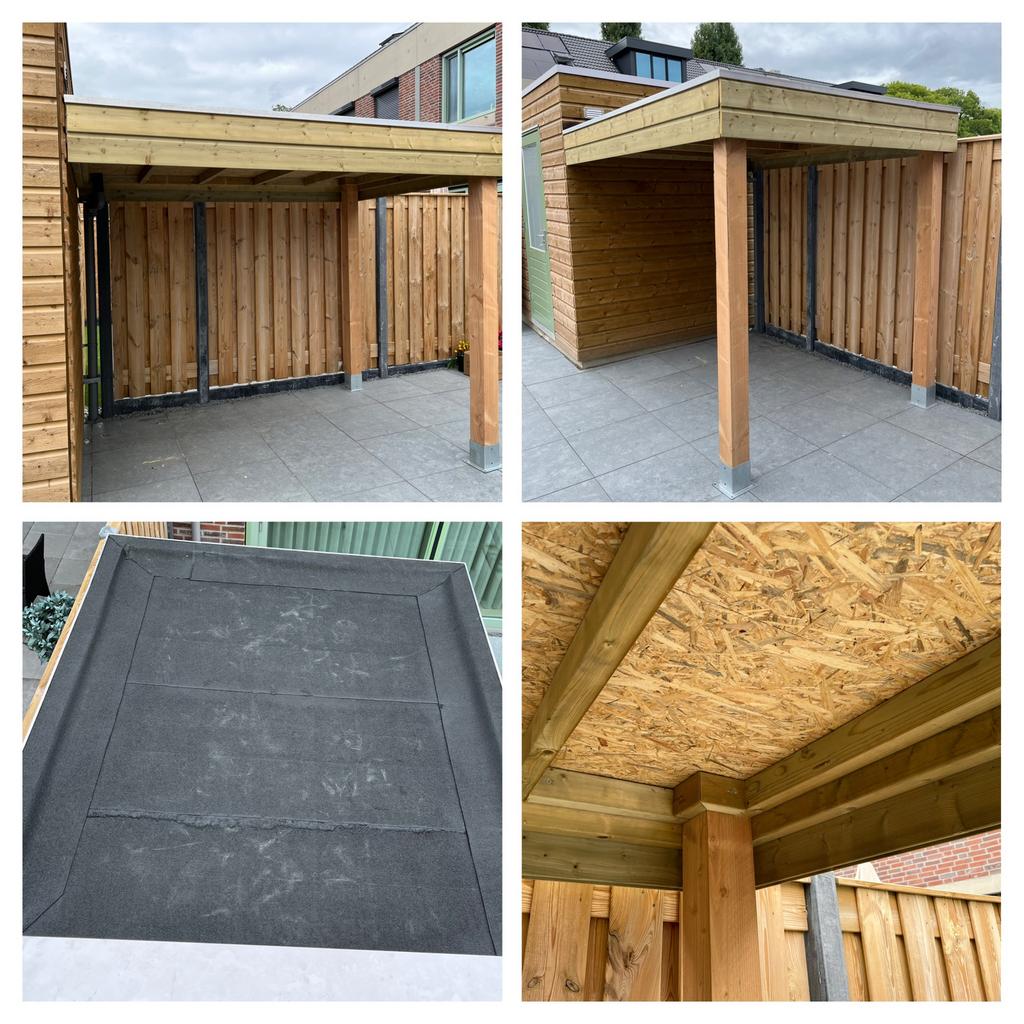 Overkaping plaatsen, Tuin en Terras, Overkappingen, Ophalen of Verzenden, Zo goed als nieuw, Veranda