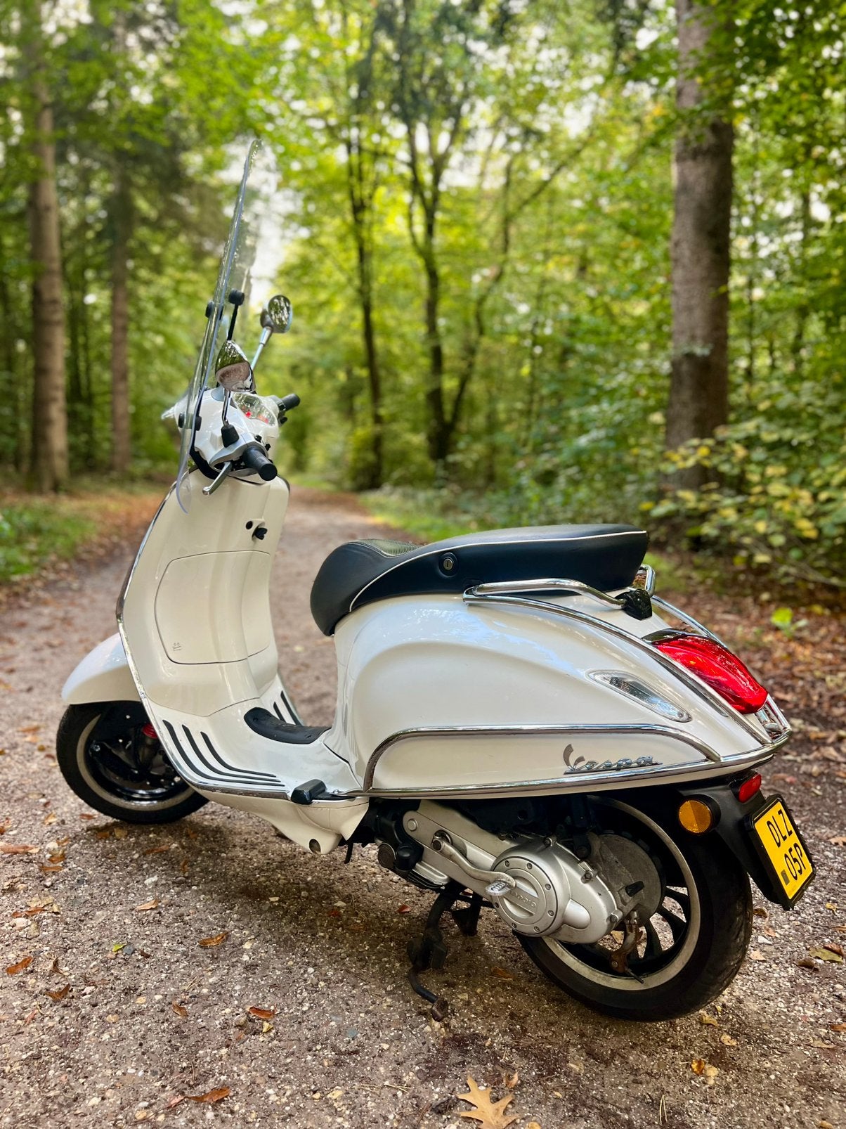 Vespa Sprint 2018 4T 2V | Carburateur | Wit | Brom!, Ophalen, Gebruikt, Overige modellen, Maximaal 45 km/u