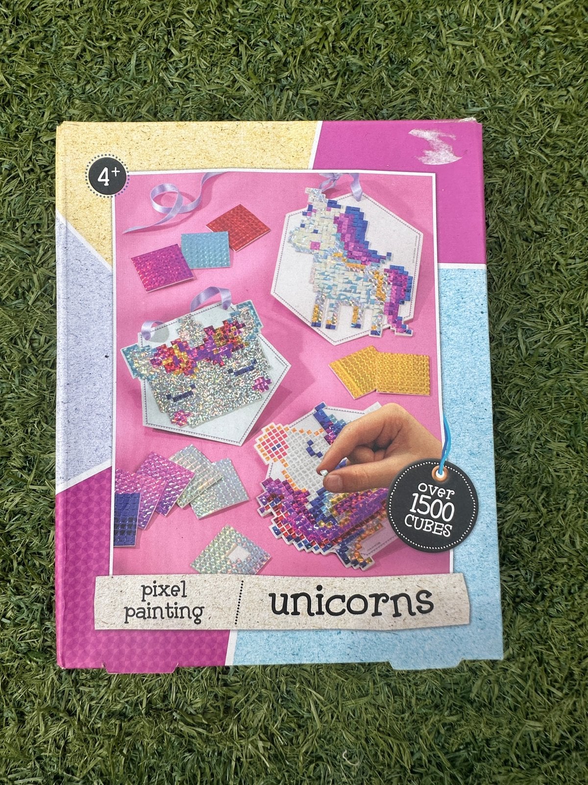 knutselset eenhoorn' / 'pixel painting unicorns, Ophalen, Overige thema's, Meerkleurig, Zo goed als nieuw