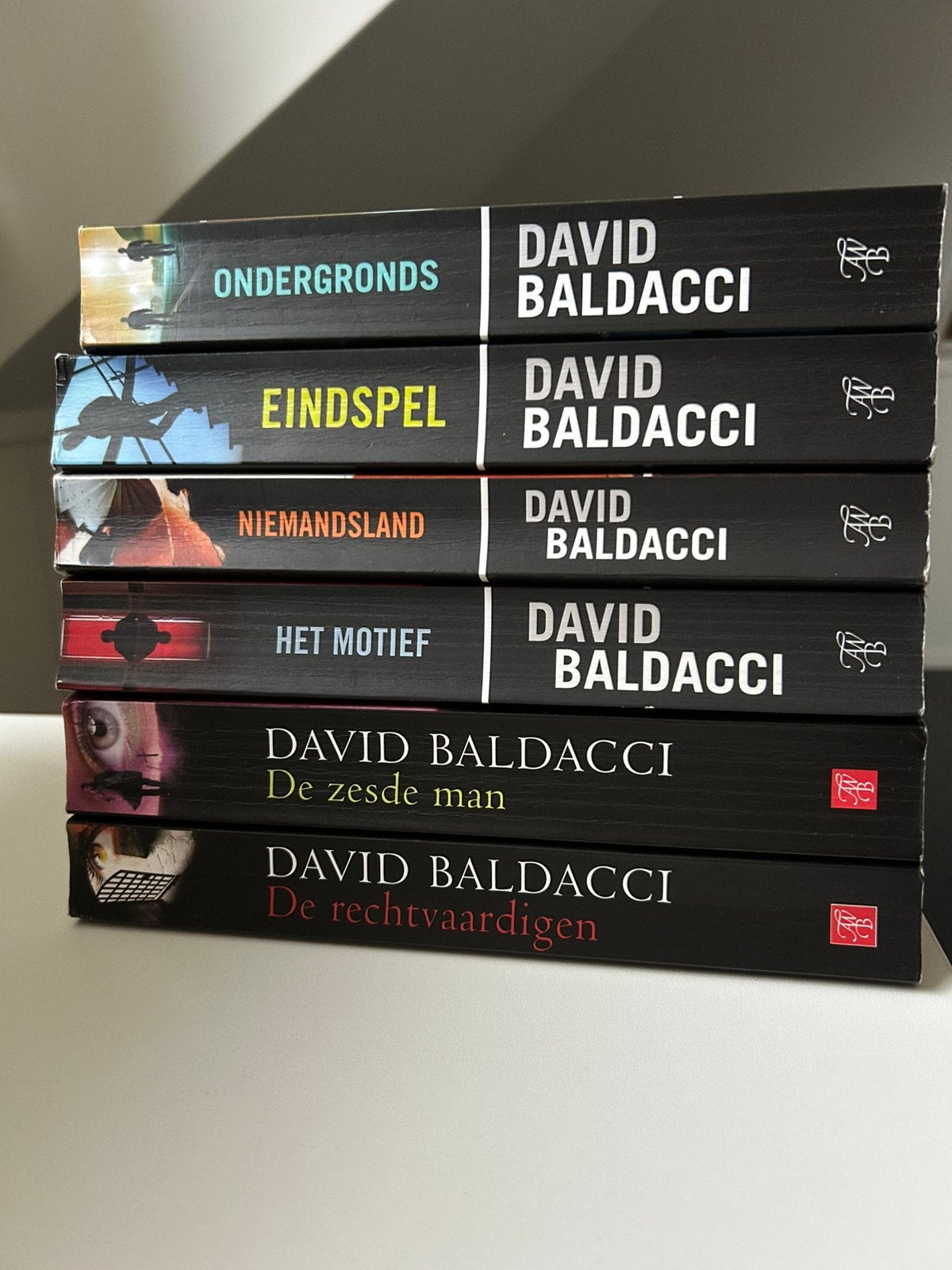 6 Dikke trillers van David Baldacci, Boeken, Detectives, Gelezen, Ophalen of Verzenden