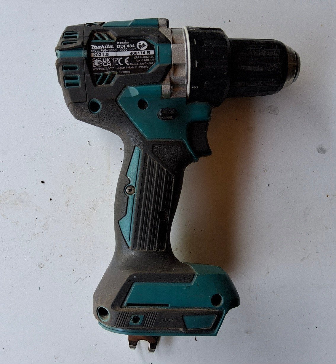 Makita DDF484 accuboormachine 18 volt, Doe-het-zelf en Verbouw, Gereedschap | Boormachines, Ophalen of Verzenden, Zo goed als nieuw