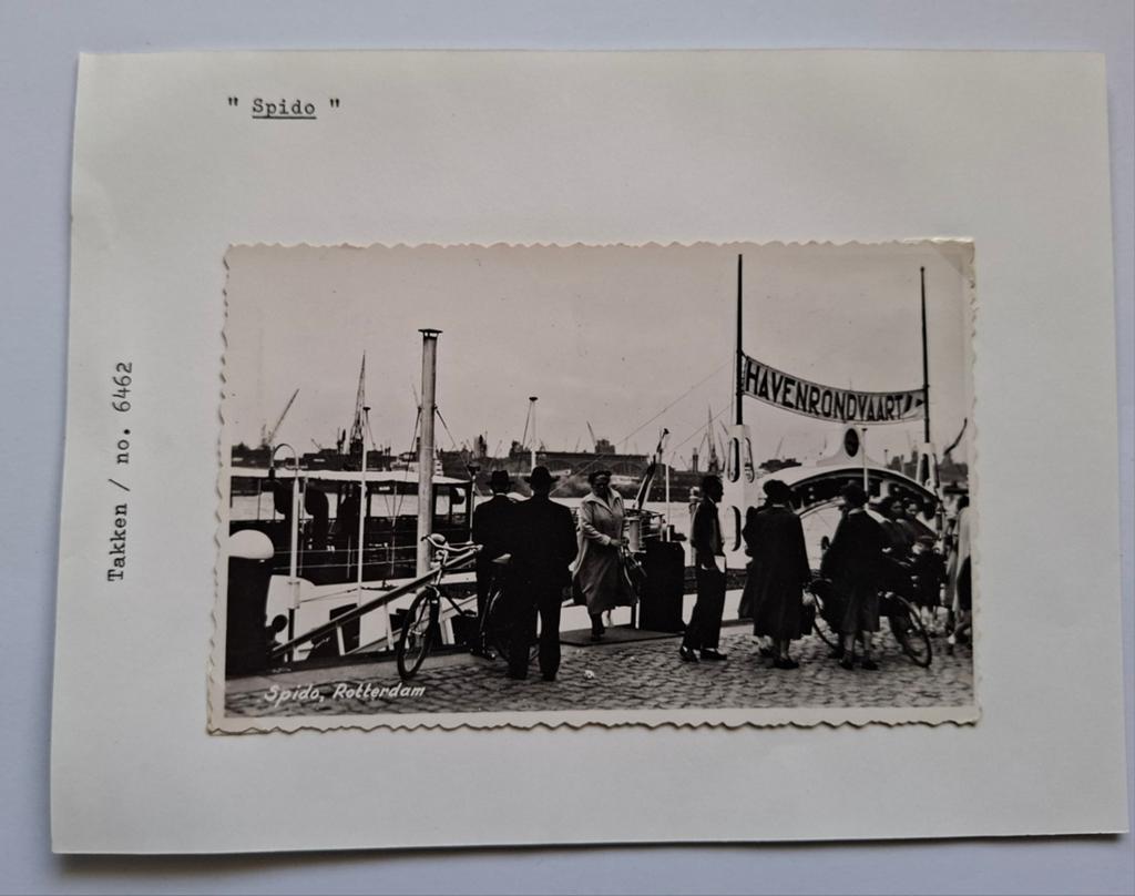 Set van 8 oude ansichtkaarten Rotterdam, Ophalen of Verzenden, 1940 tot 1960, Gelopen, Zuid-Holland