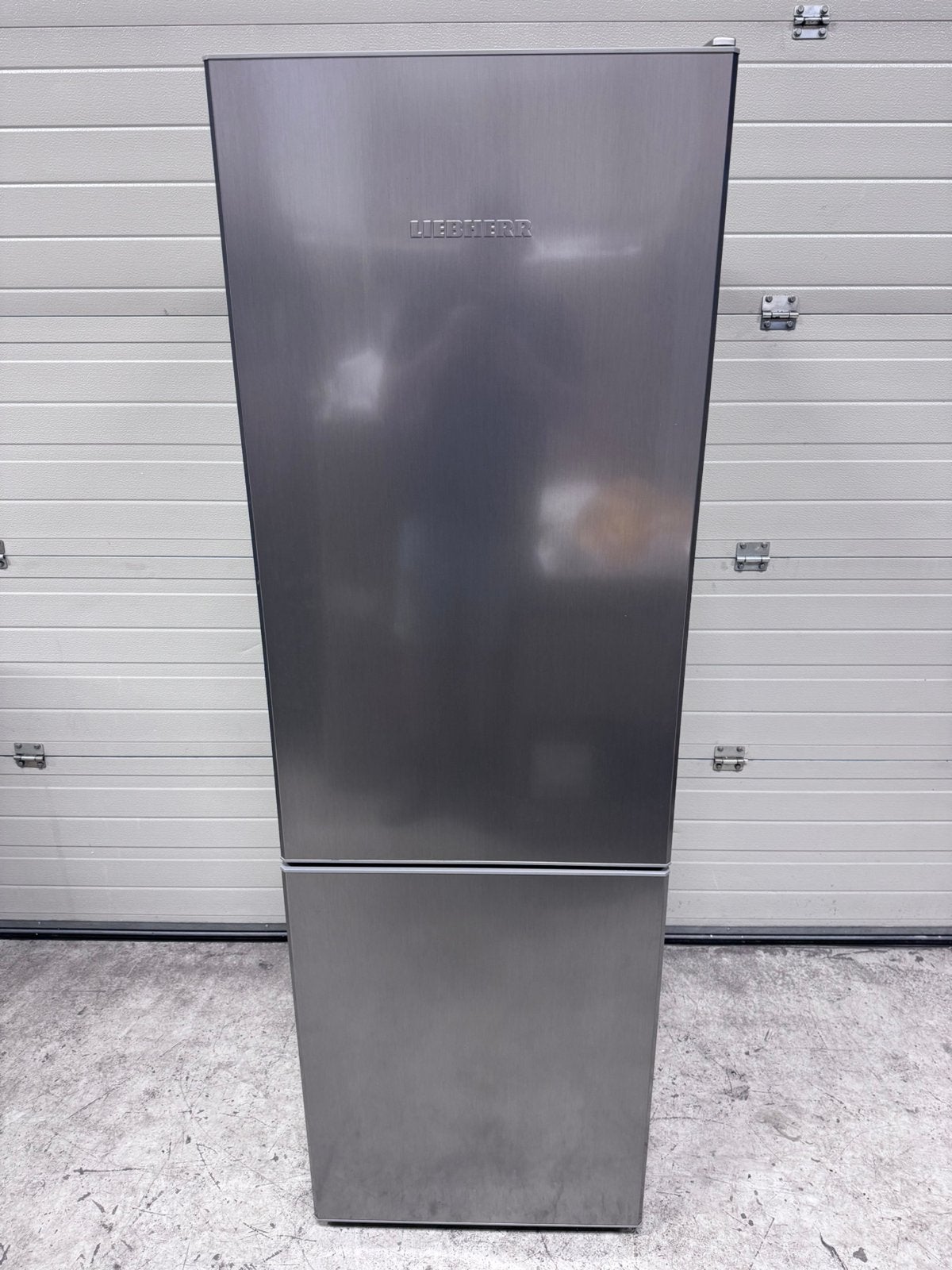 Liebherr No-Frost RVS zo goed als NIEUW, Ophalen, 200 liter of meer, 60 cm of meer, Met aparte vriezer