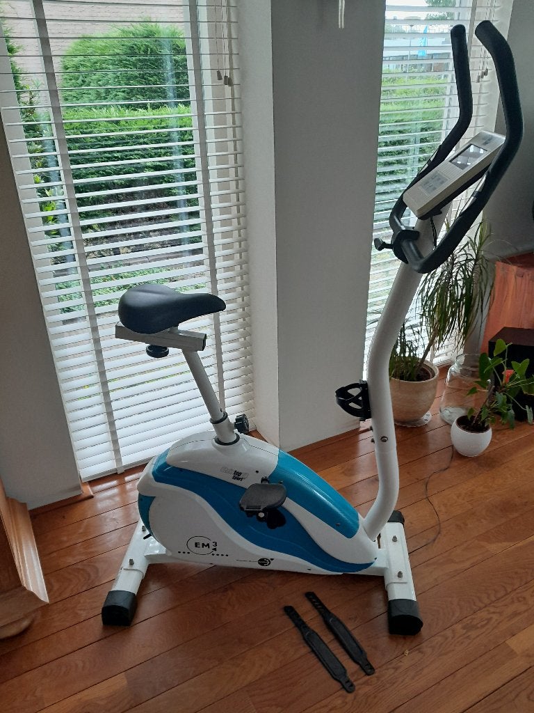 Professionele Hometrainer sport EM3, Sport en Fitness, Ophalen, Gebruikt, Rug, Metaal